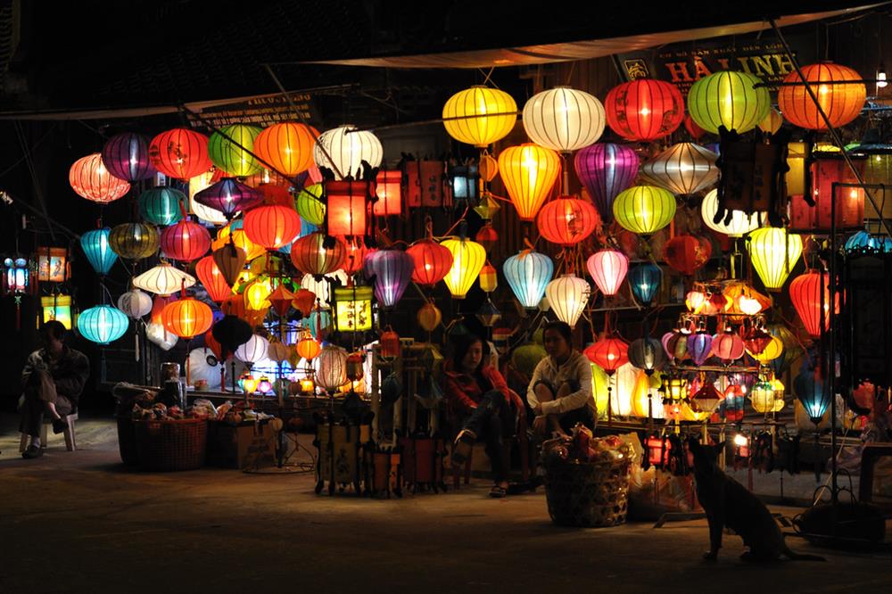 paper lanterns